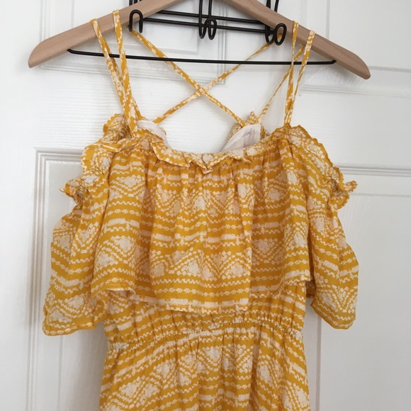 Bohemian Yellow Dress - Picture 4 of 6
